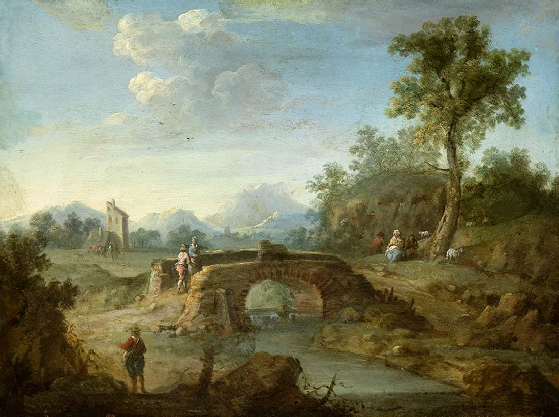 Landscape with Pedestrians