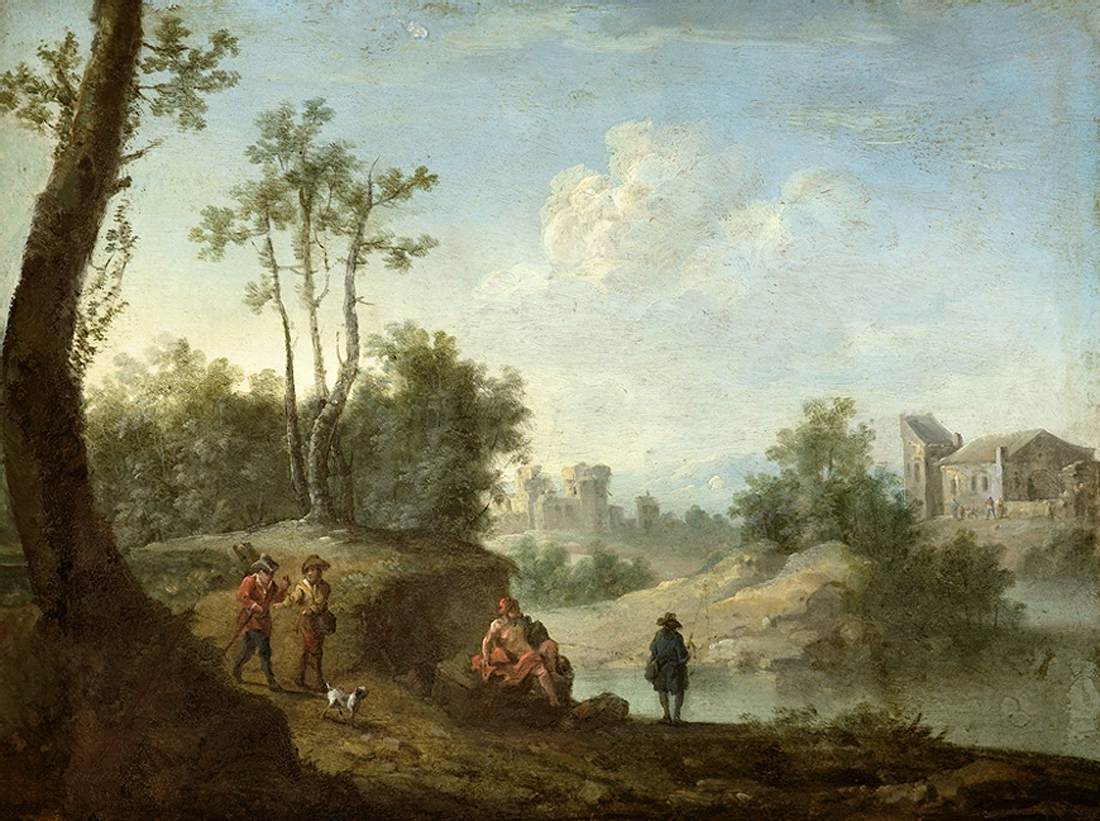 Landscape with Pedestrians