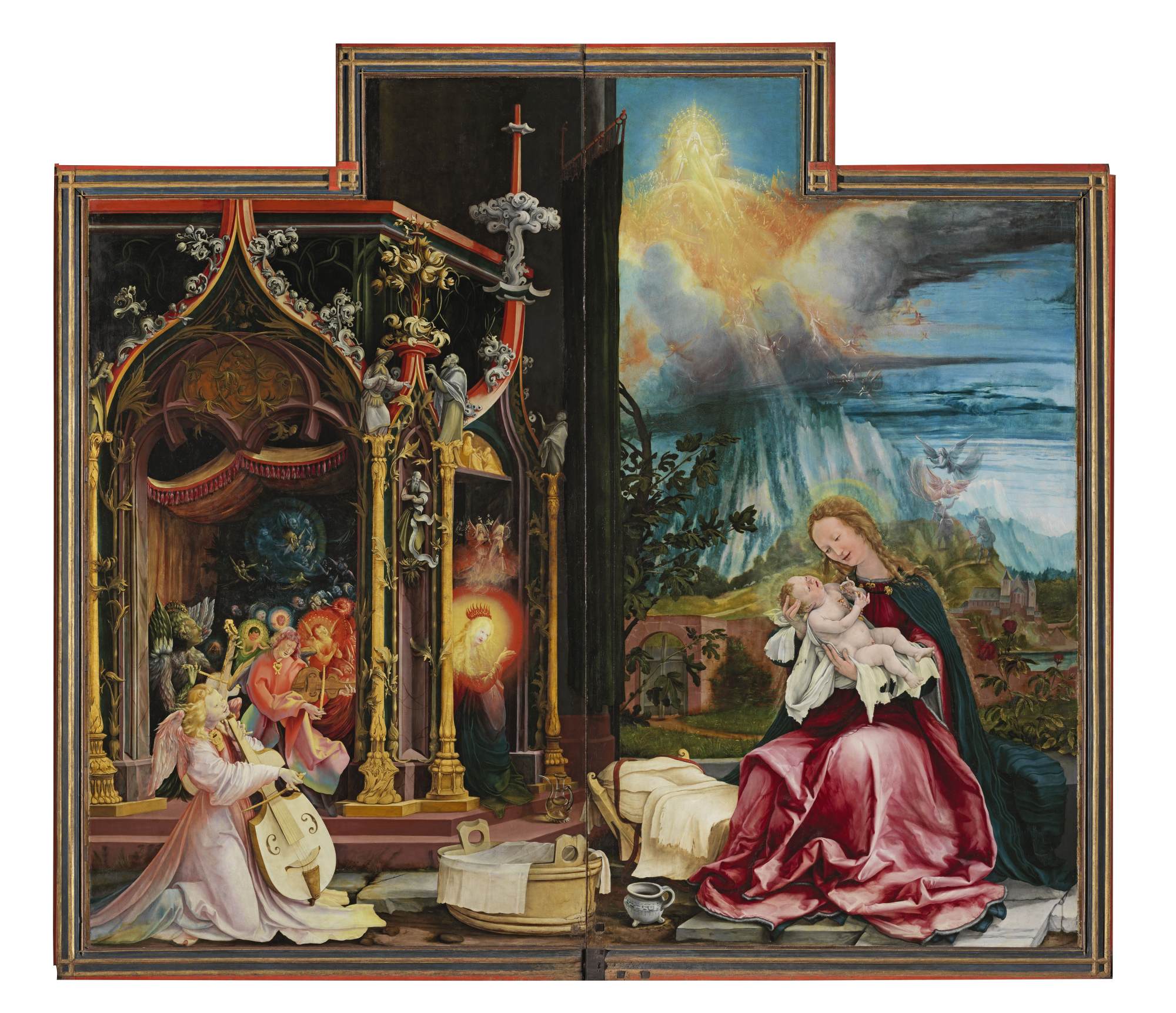 Concert of Angels and Nativity