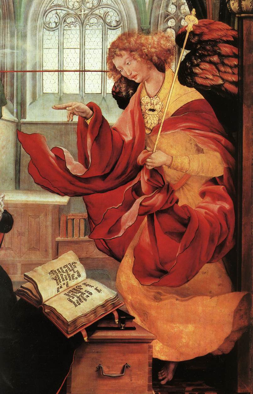The Annunciation (detail)