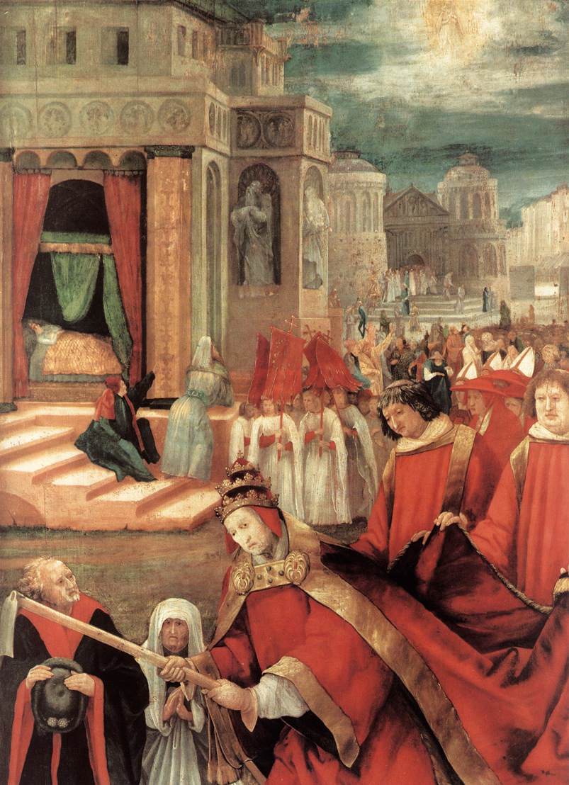 Establishment of the Santa Maria Maggiore in Rome (detail)