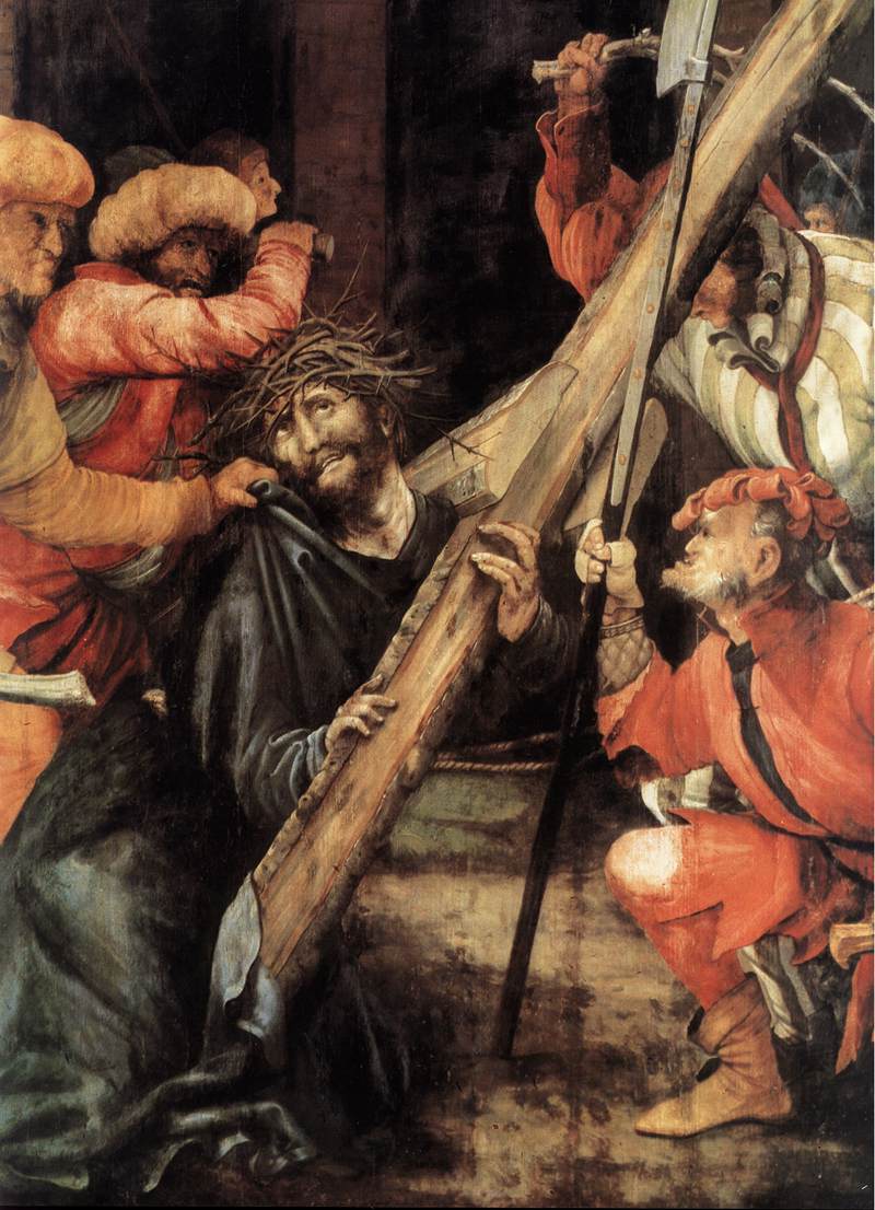 Carrying the Cross (detail)