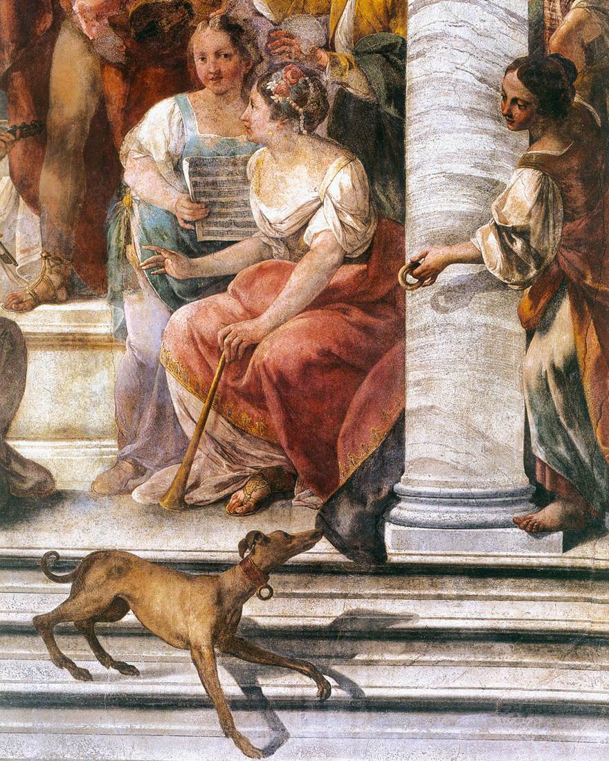 Apollo Conducting the Orchestra of Putte (detail)