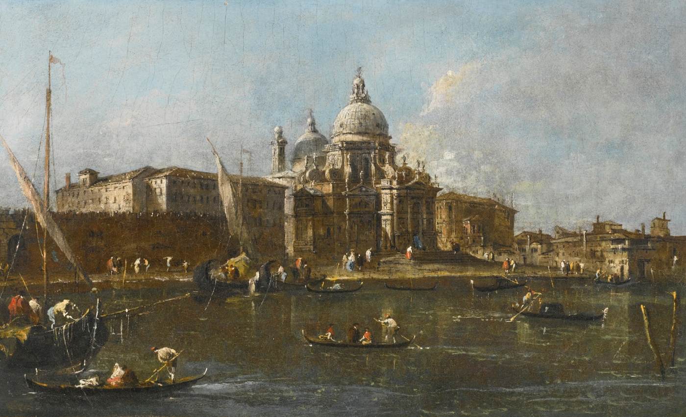 View of Santa Maria della Salute Looking West