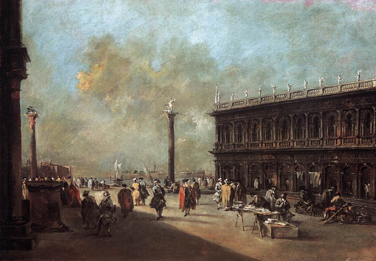 Piazzetta with the Libreria Vecchia