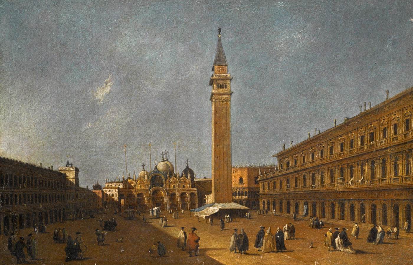 View of the Piazza San Marco, Looking East