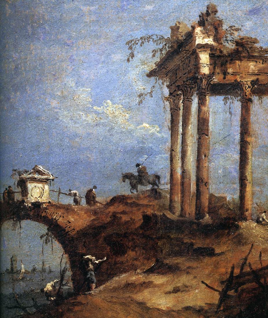 Lagoon Capriccio with Ruins