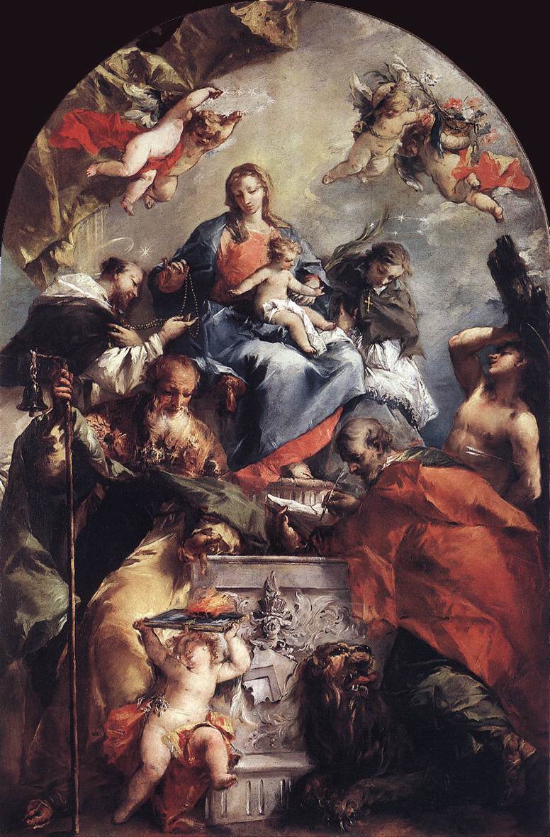 Madonna and Child with Saints