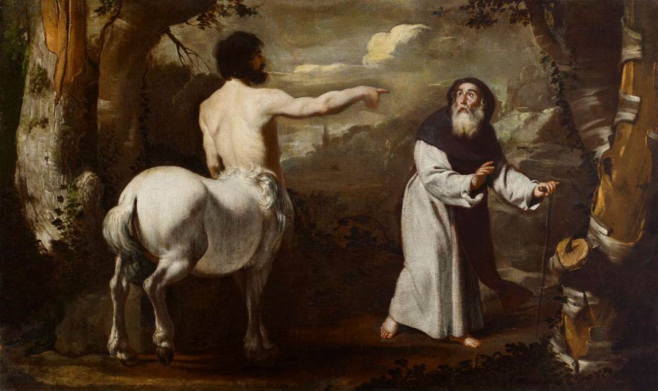 St Anthony Abbot and the Centaur