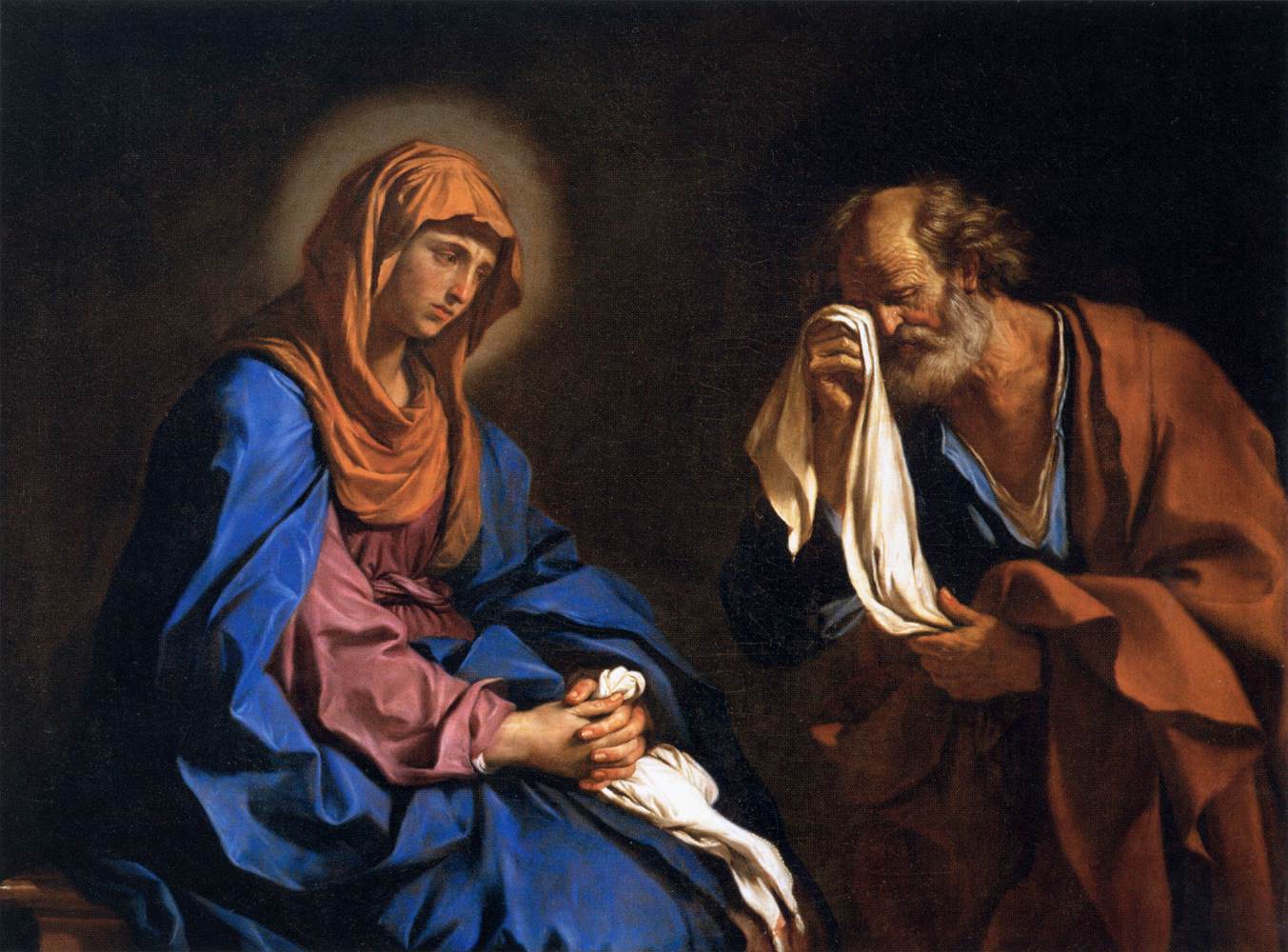 St Peter Weeping before the Virgin