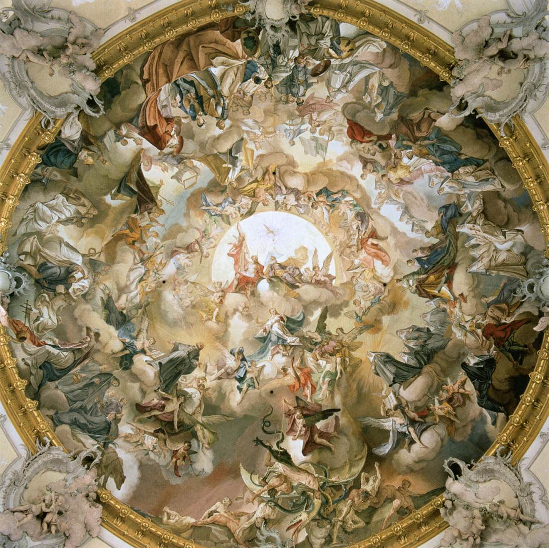 The Apotheosis of St Benedict