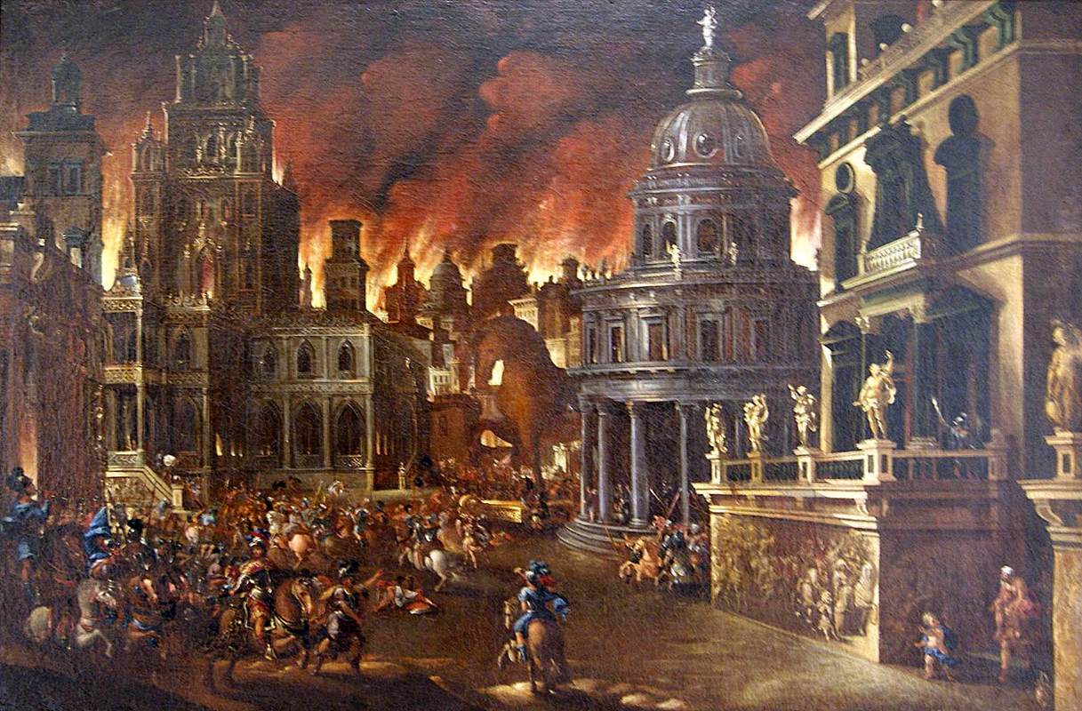 The Burning of Troy