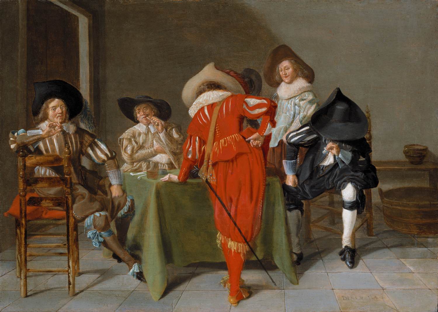 Interior with Figures