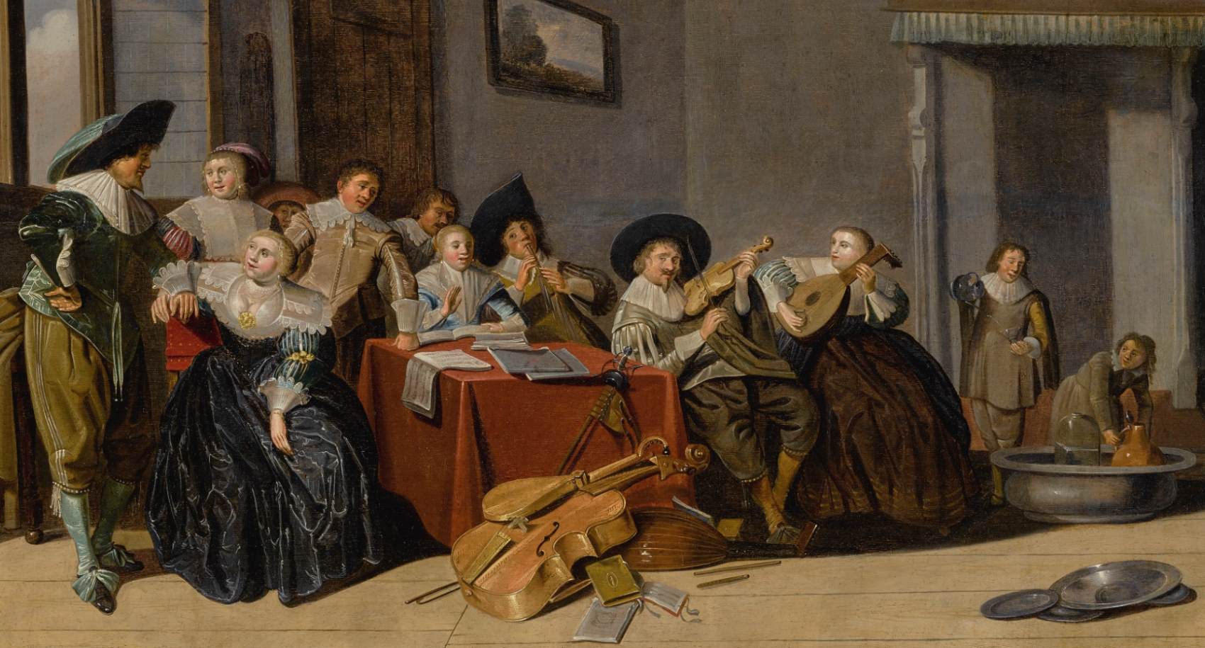 Interior Scene (detail)