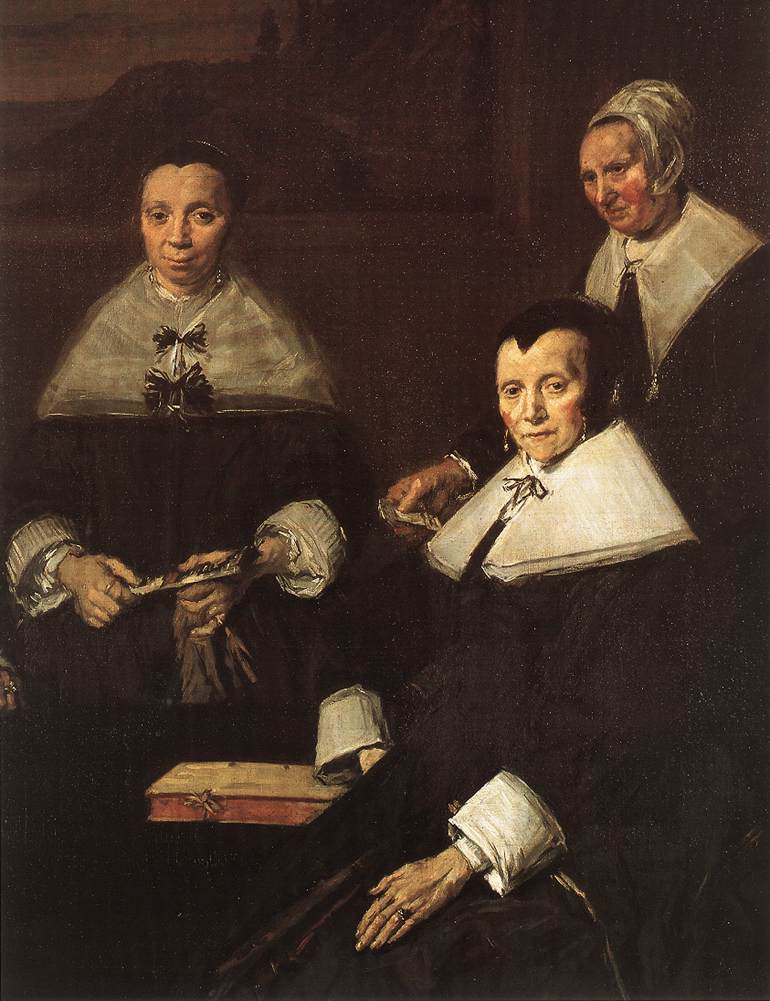 Regentesses of the Old Men's Almshouse (detail)
