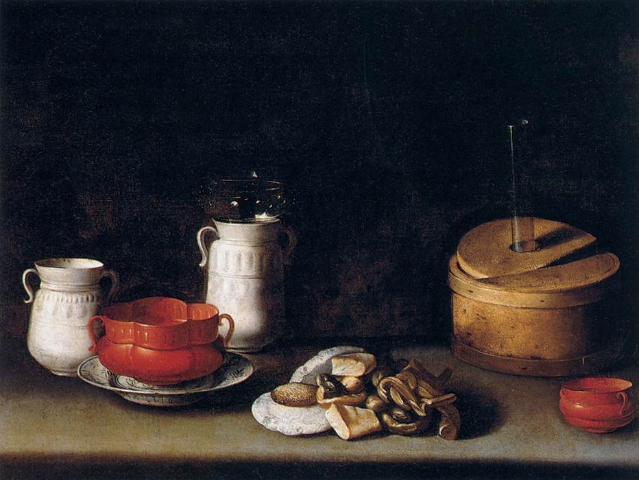 Still-Life with Crockery and Cakes