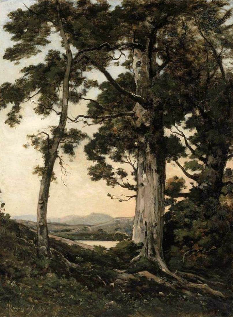 Evening at Saint-Privé