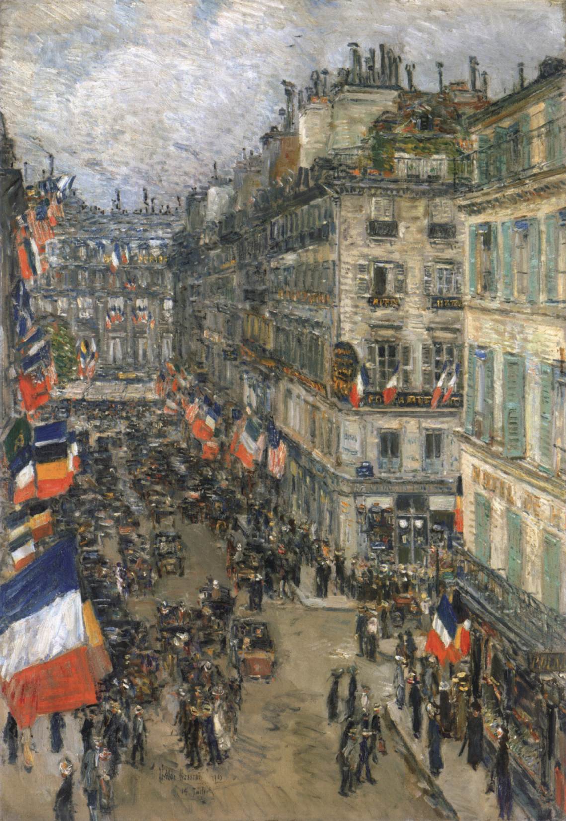 The 14th July, Rue Daunou