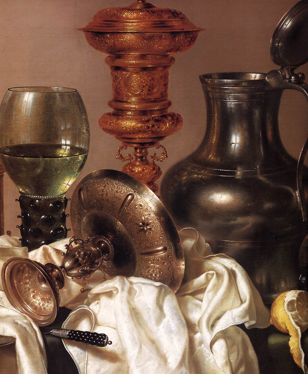 Still-Life with Gilt Goblet (detail)