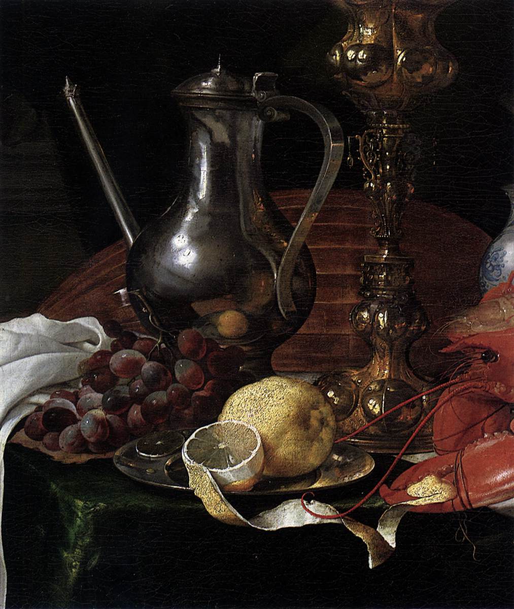 Still-Life: A Banqueting Scene (detail)