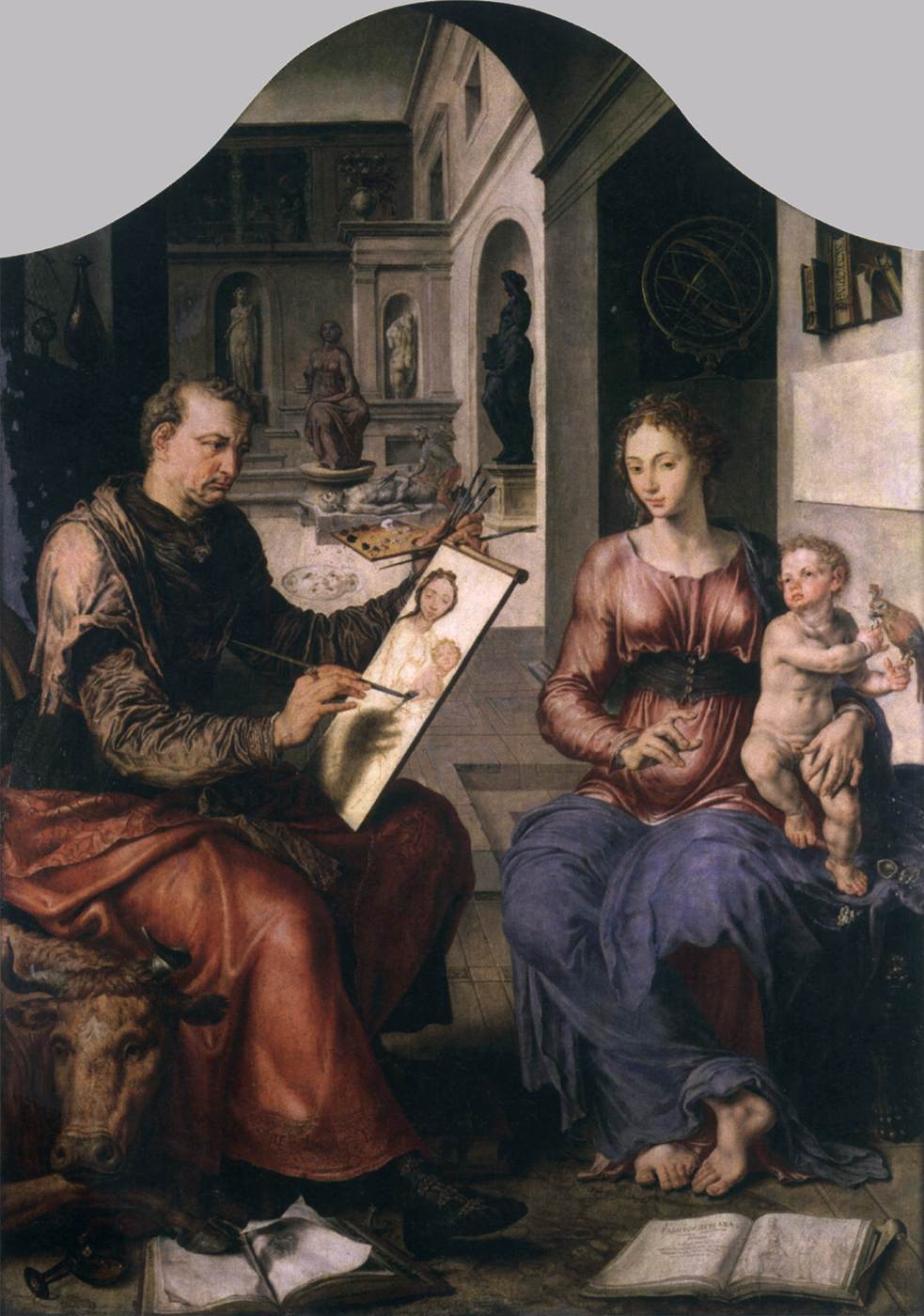 St Luke Painting the Virgin