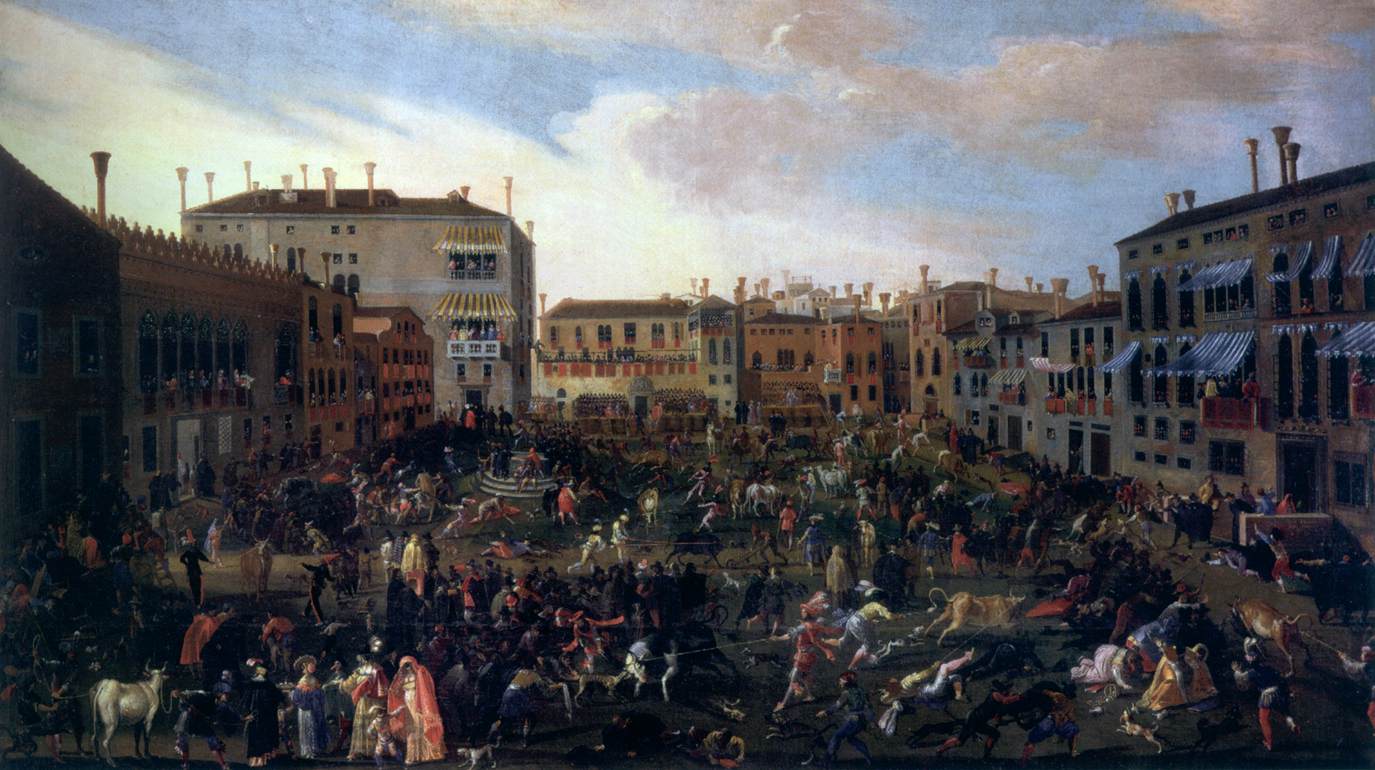The Bull Hunt in Campo San Polo