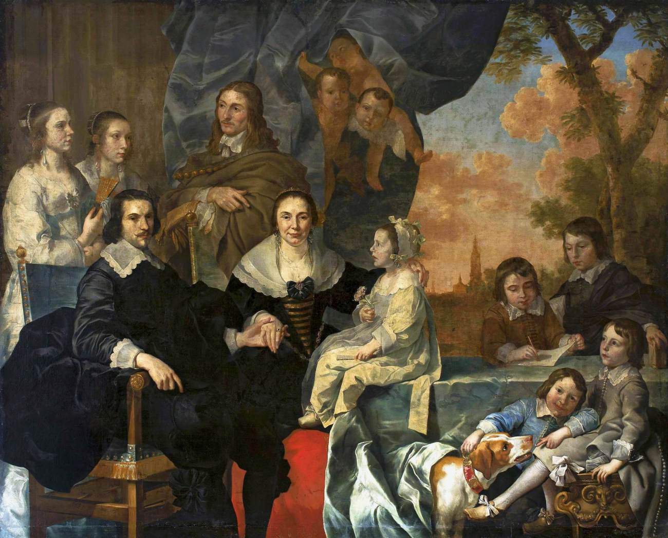 Self-Portrait with Family