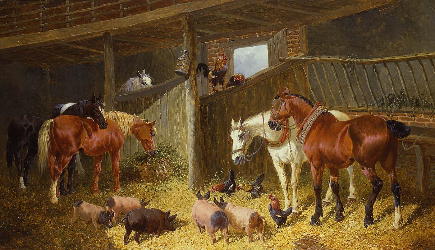 Barnyard Interior