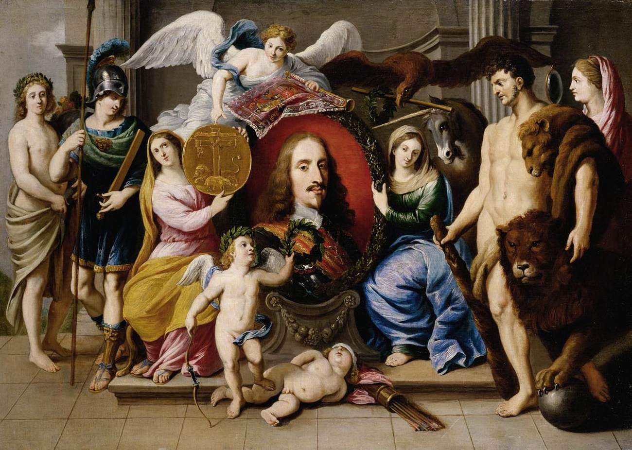 Allegory on Archduke Leopold Wilhelm