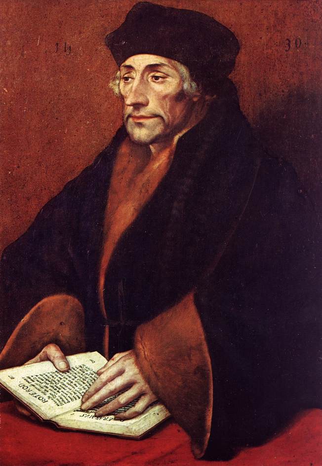 Portrait of Erasmus of Rotterdam