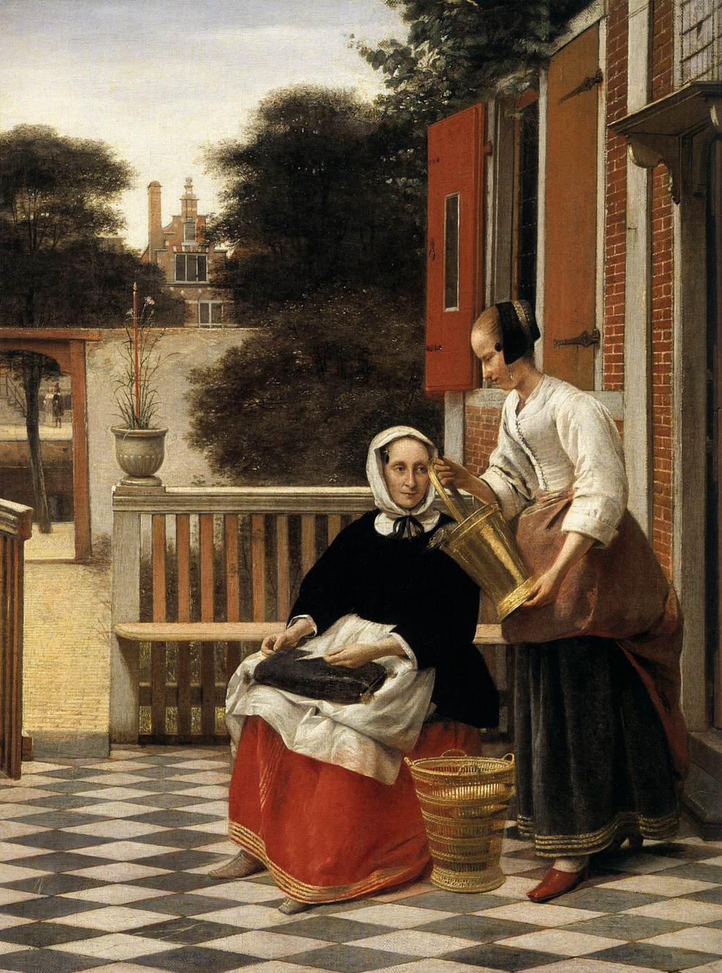 Woman and Her Maid