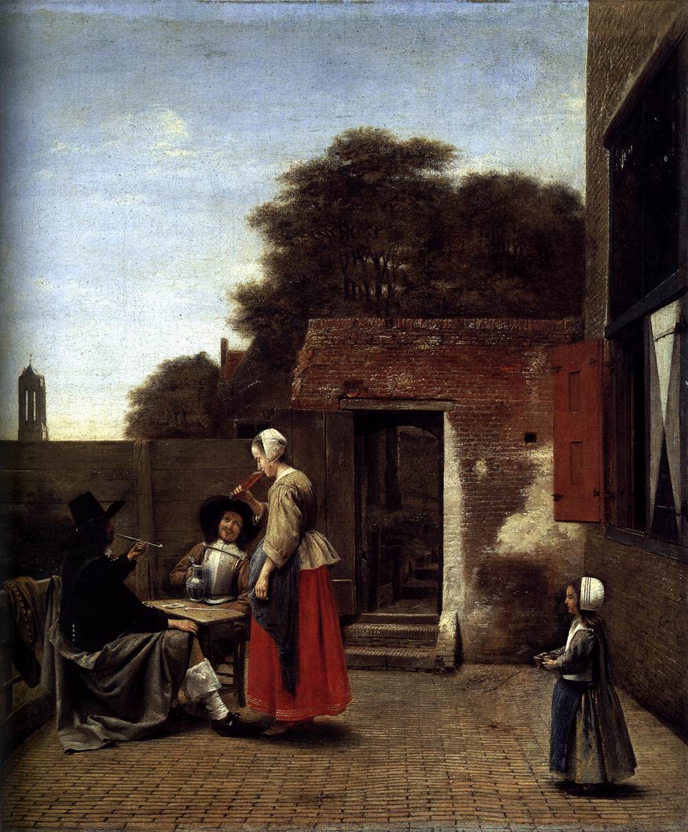 A Dutch Courtyard