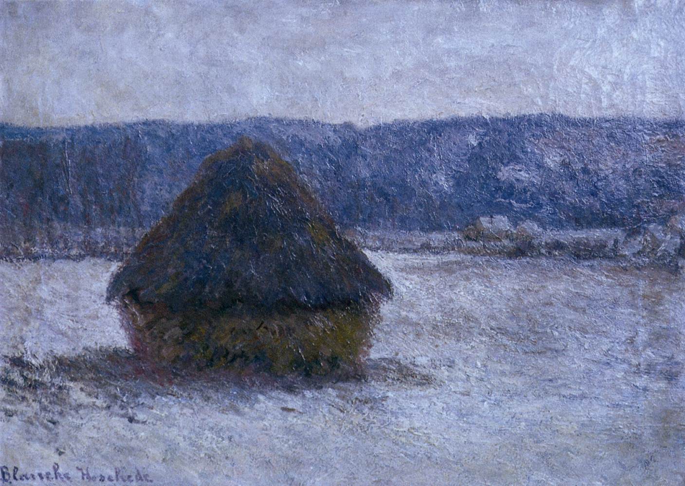 Haystack, Effect of Snow
