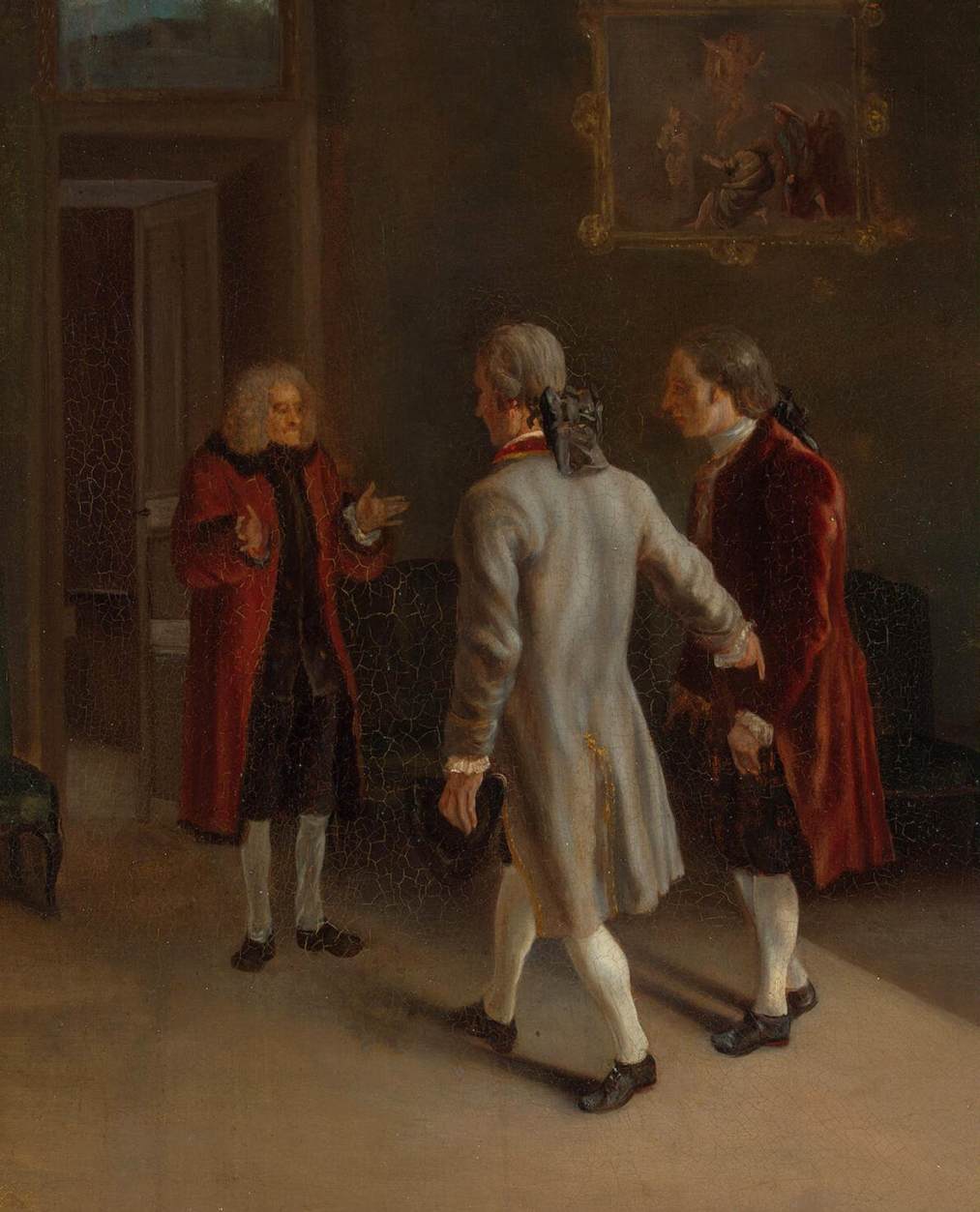 Voltaire Welcoming his Guests