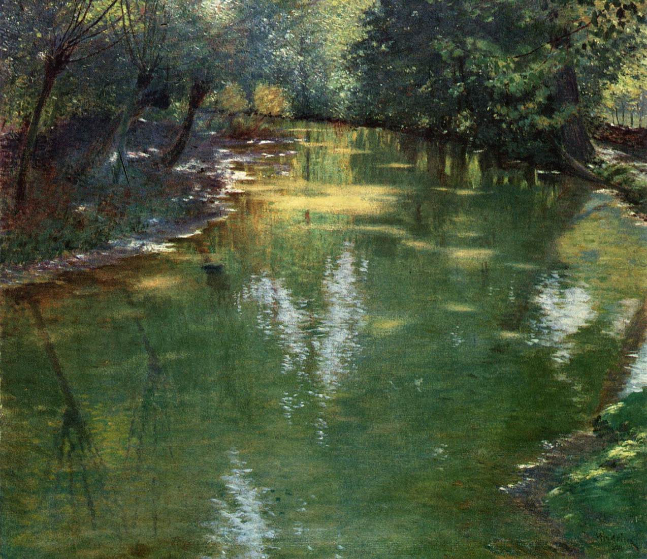 A Stream in Sunshine
