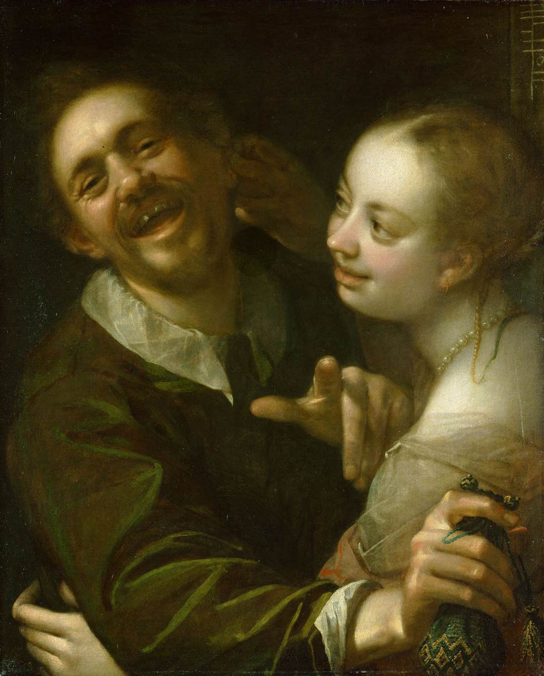 A Couple in a Tavern