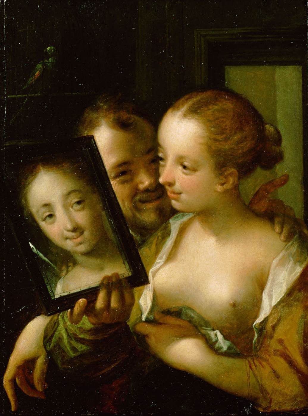 Couple with Mirror