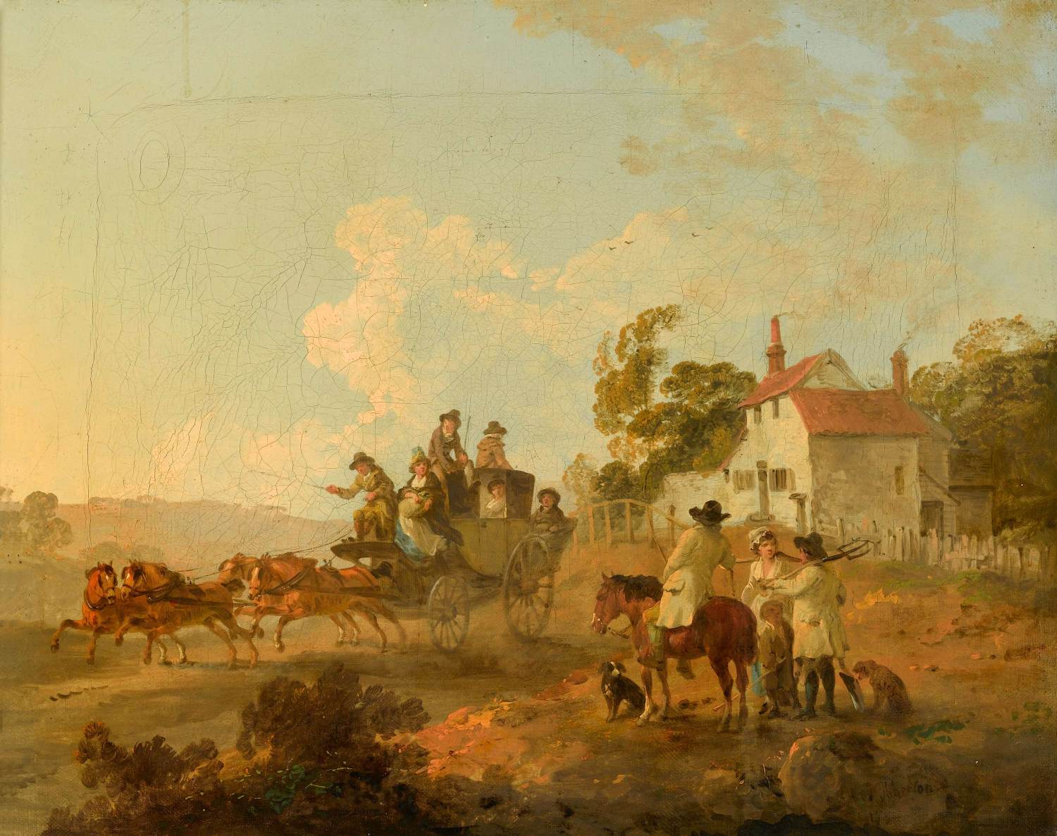 Landscape with Travellers