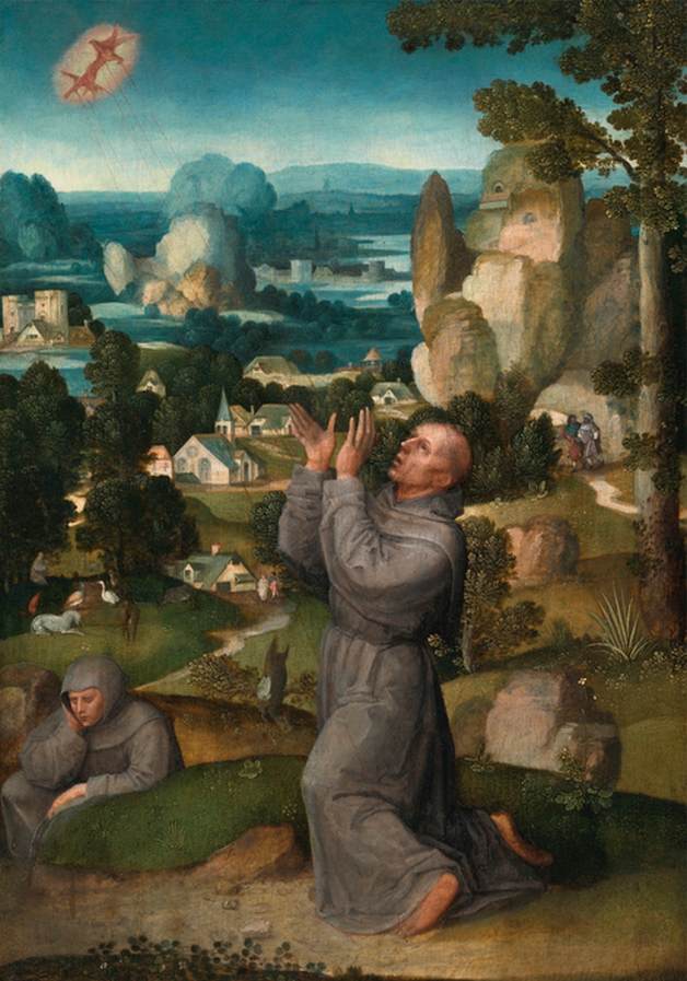 Stigmatisation of St Francis