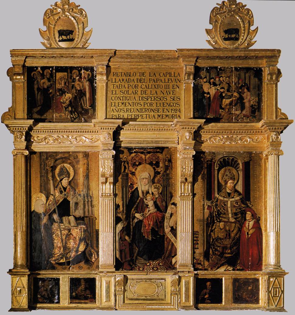 Retable of St Anne