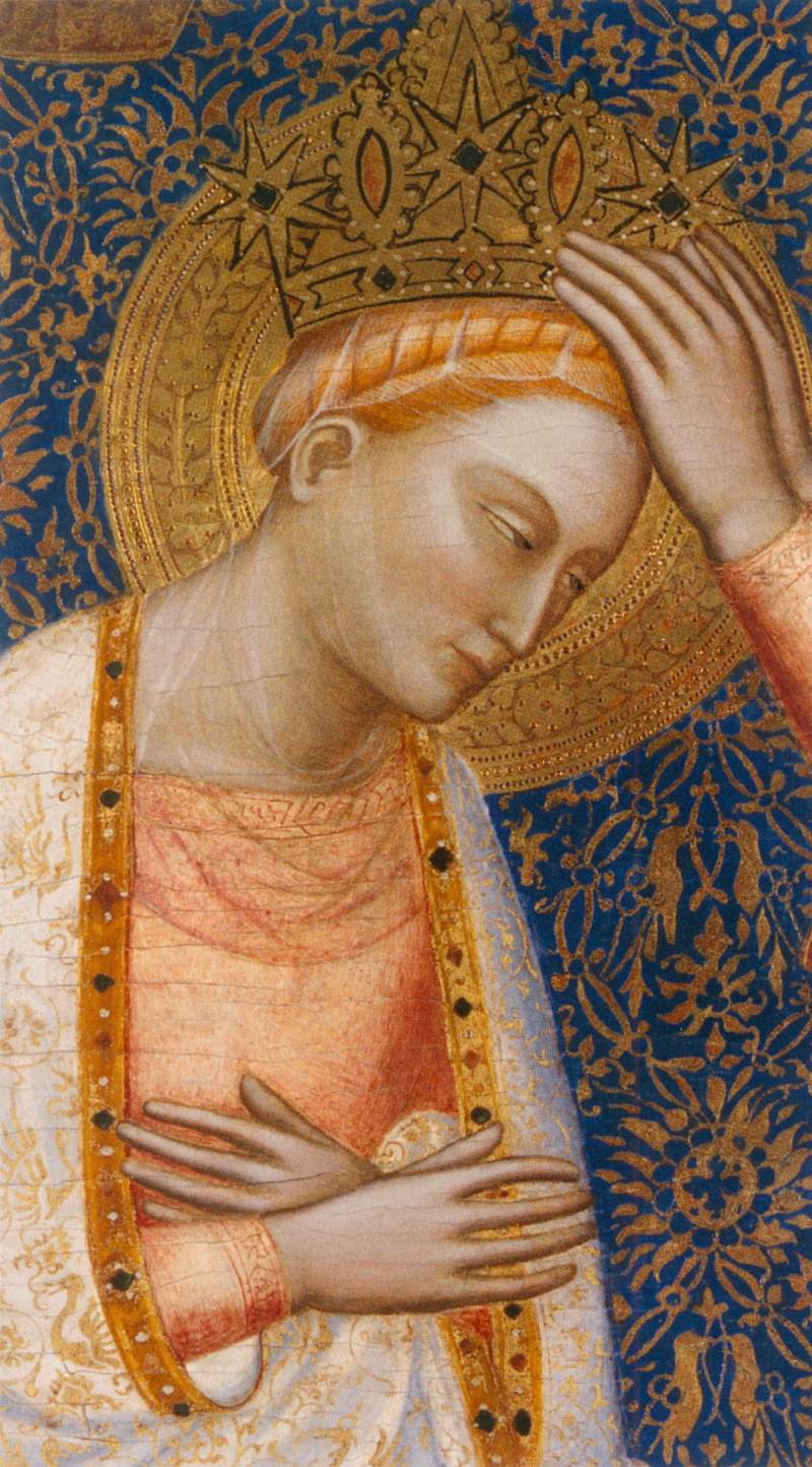 San Pier Maggiore Altarpiece: The Coronation of the Virgin (detail)