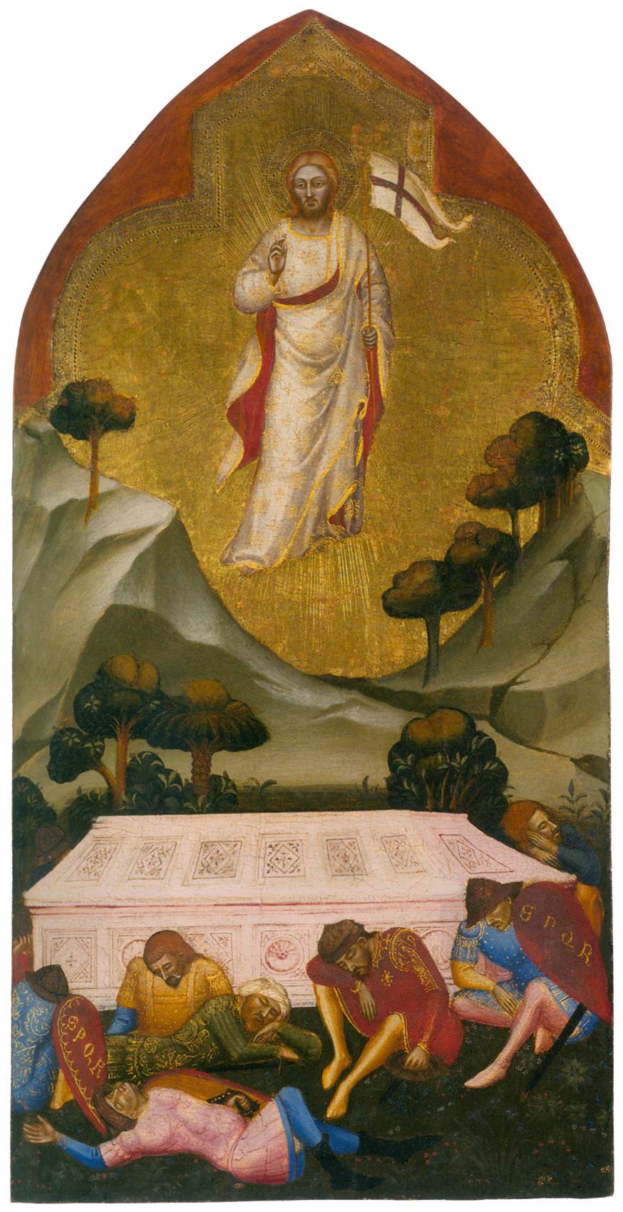 San Pier Maggiore Altarpiece: The Resurrection