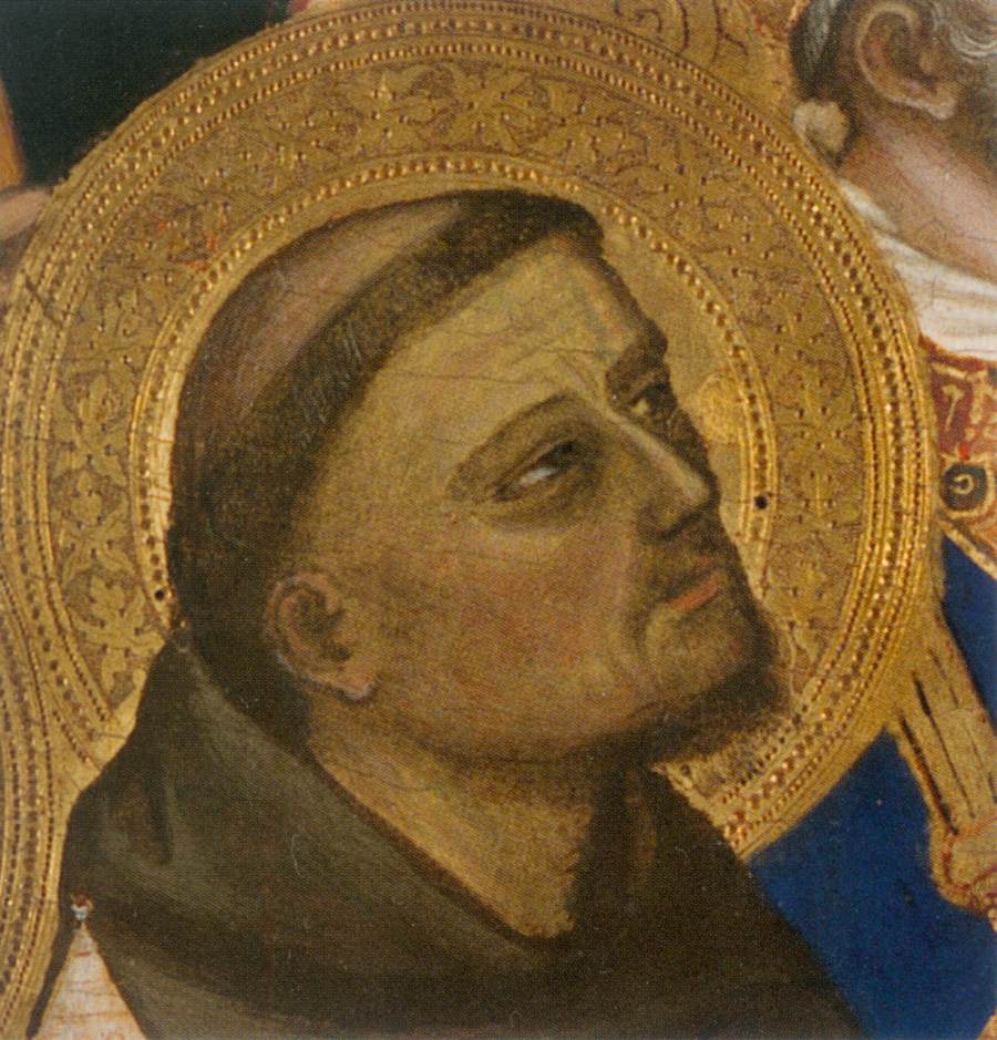 San Pier Maggiore Altarpiece: Adoring Saints (detail)