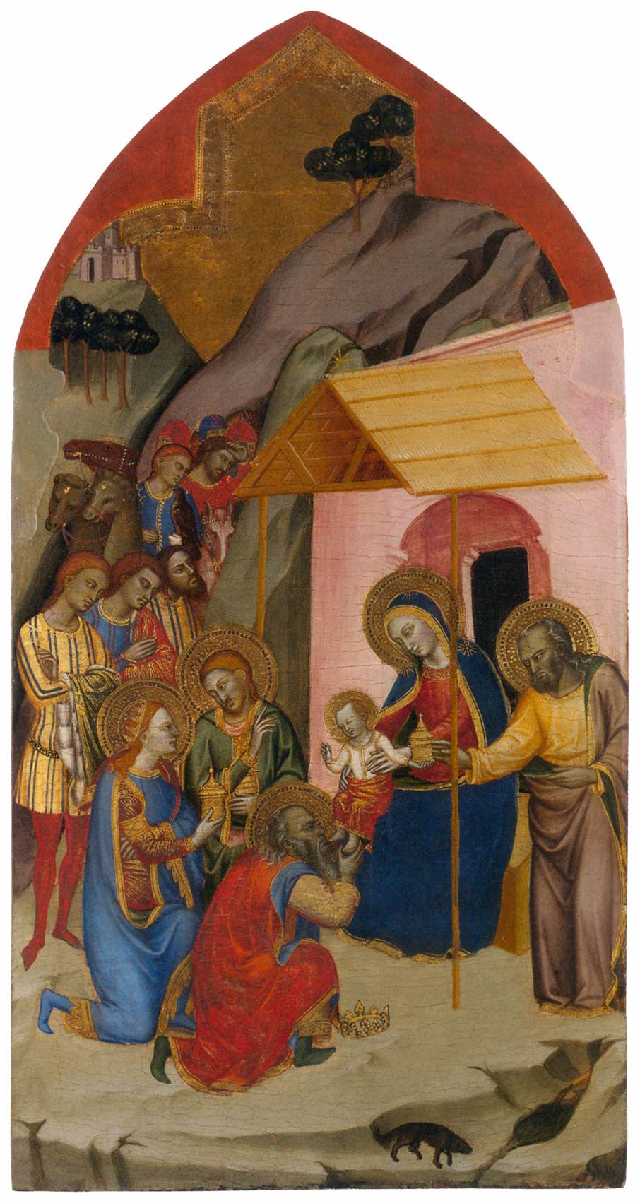San Pier Maggiore Altarpiece: The Adoration of the Magi