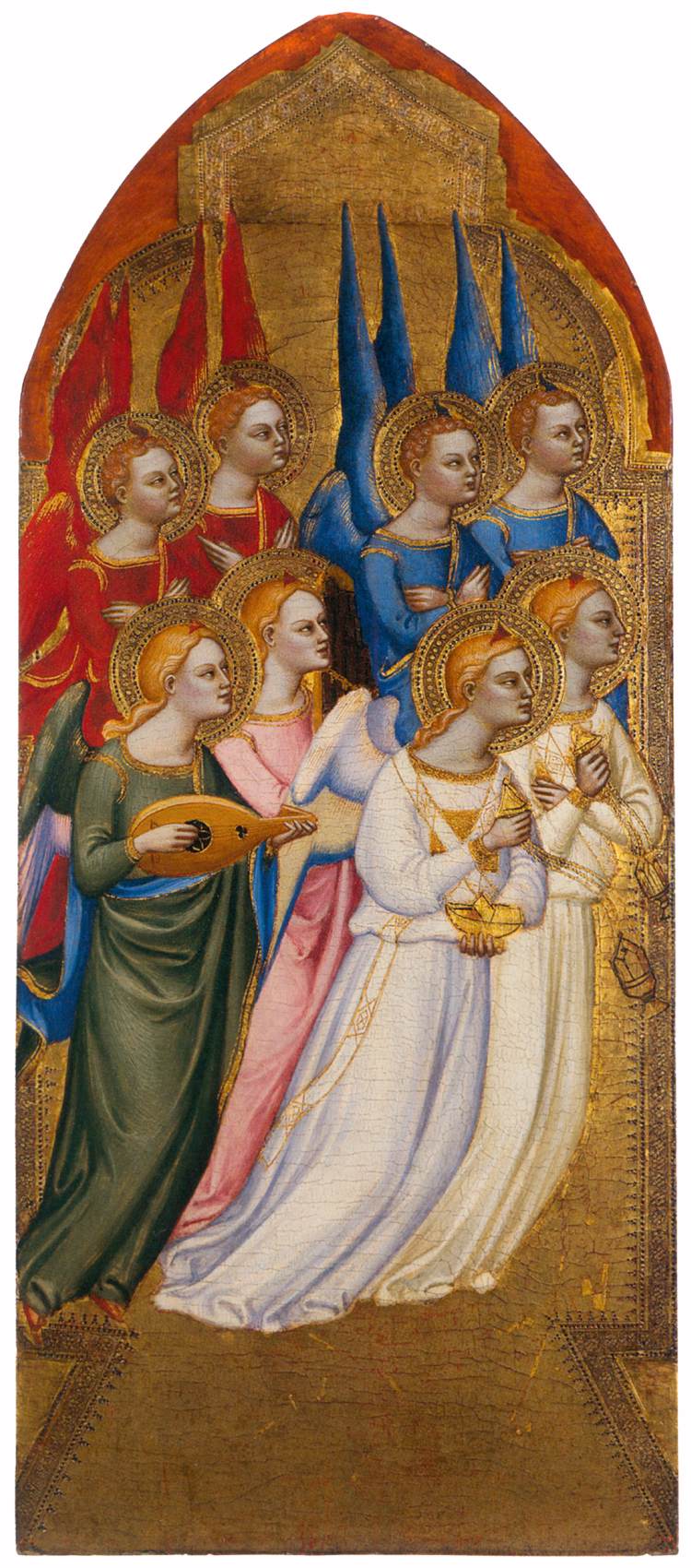 San Pier Maggiore Altarpiece: Seraphim, Cherubim and Adoring Angels
