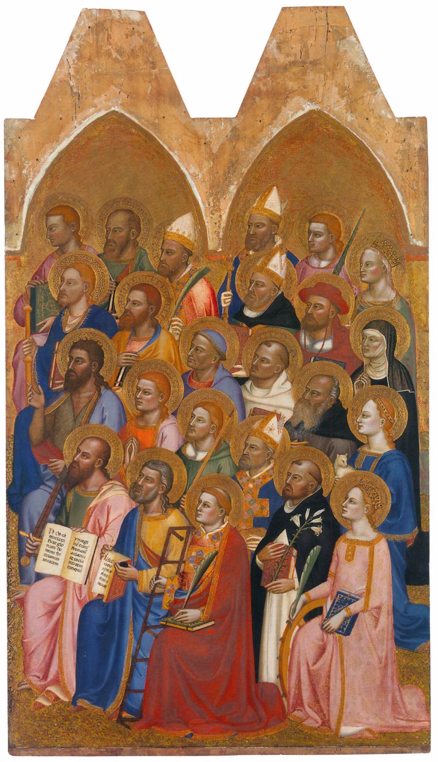 San Pier Maggiore Altarpiece: Adoring Saints