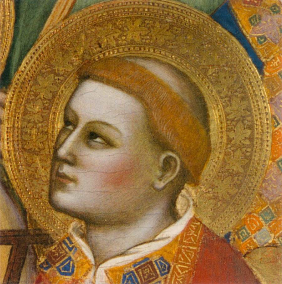 San Pier Maggiore Altarpiece: Adoring Saints (detail)