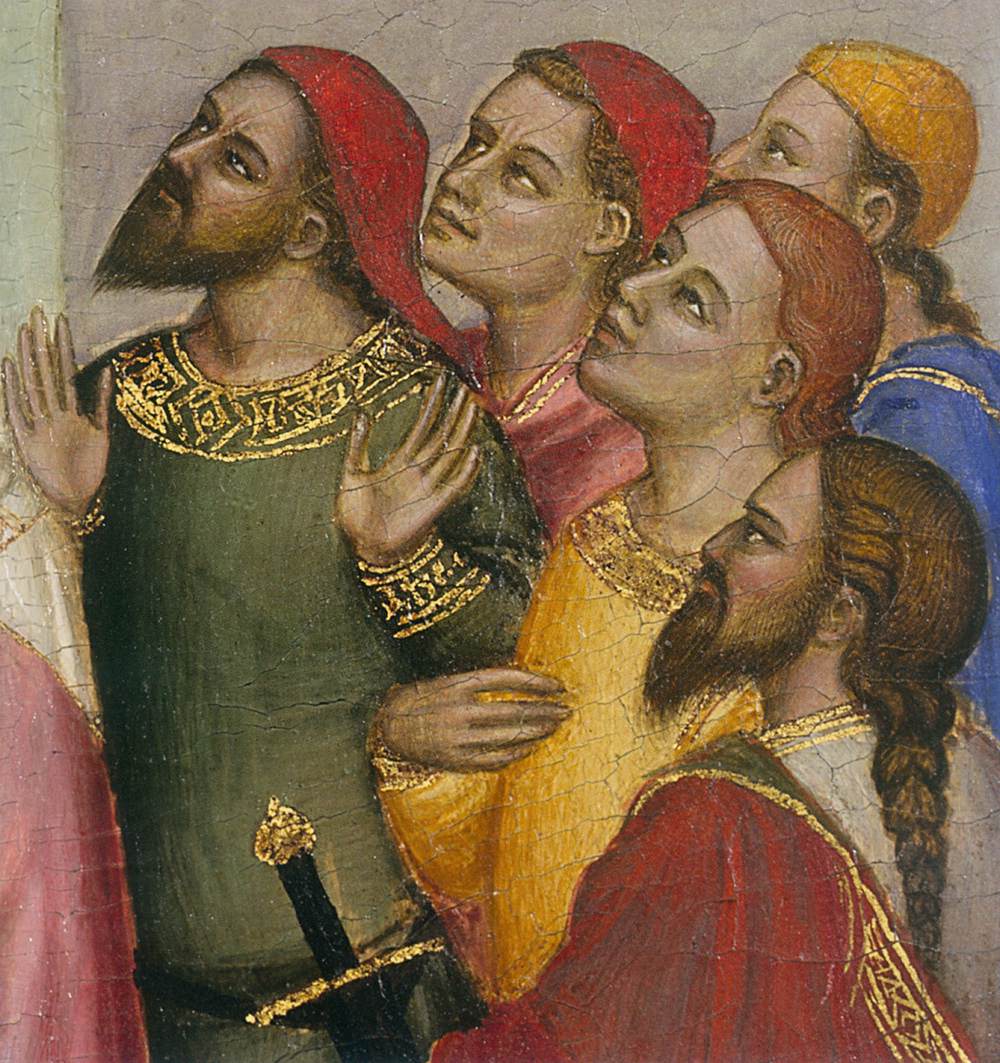 San Pier Maggiore Altarpiece: Pentecost (detail)