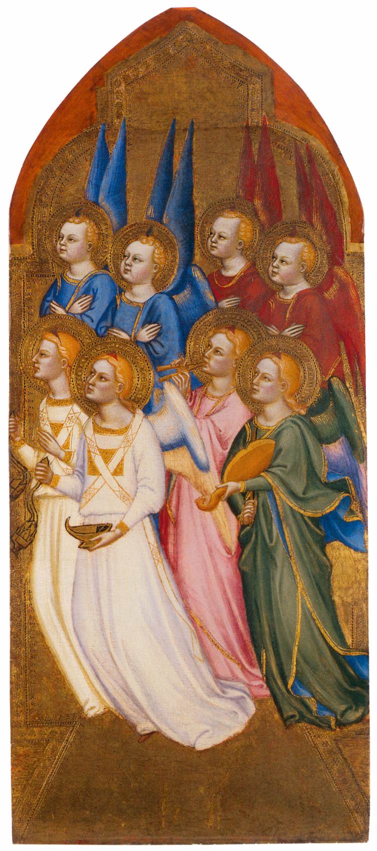 San Pier Maggiore Altarpiece: Seraphim, Cherubim and Adoring Angels