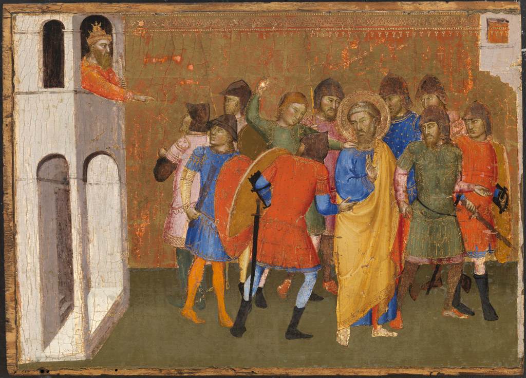 San Pier Maggiore Altarpiece: The Arrest of St Peter